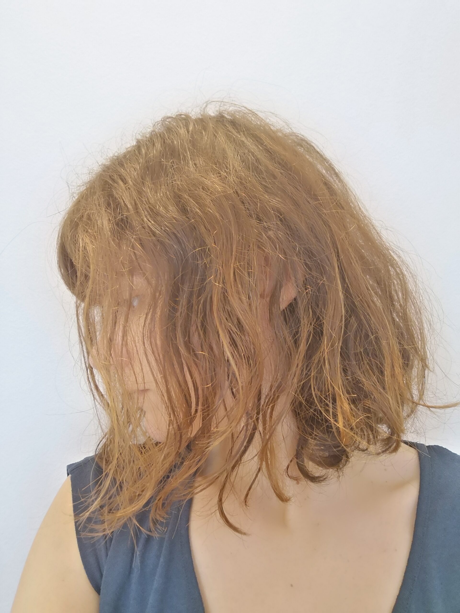 Transition capillaire : état de mes cheveux après l'application de produits entièrement naturels